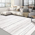 Nakagishi Area Rugs 9x12 Living Room: Washable Boho Large Neutral Modern Soft by NakagishiAreaRug