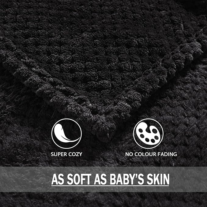 Exclusivo Mezcla Fleece Throw Blanket Extra Large, Super Soft and Warm Blankets - Image 5