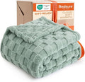 Bedsure GentleSoft Sage Green Throw Blanket by BEDSURE