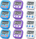 12 Pack Digital Kitchen Timer Magnetic Digital Timer by Unknown