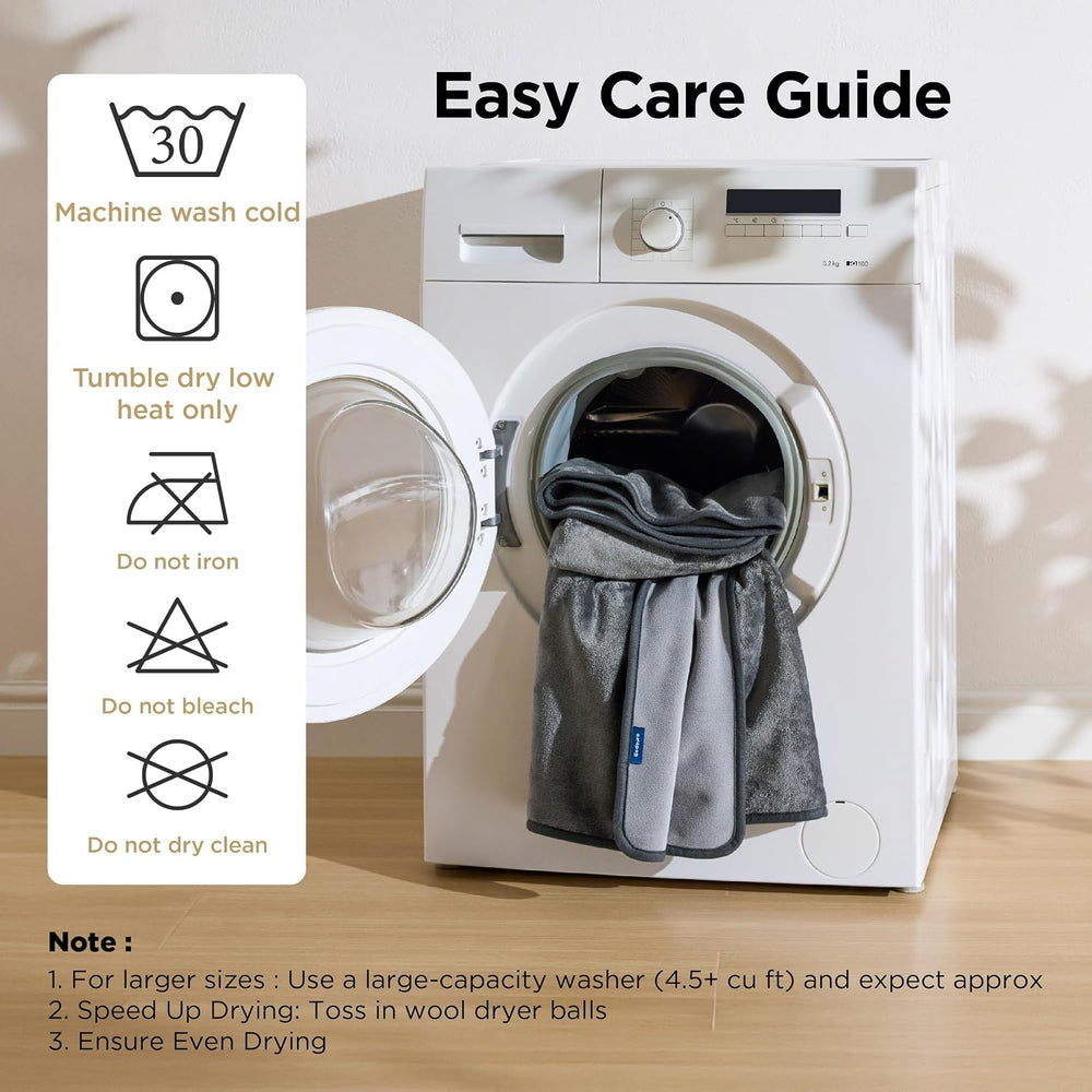 Bedsure Waterproof Blanket for Bed Soft Flannel Fleece,King 86"x108&quot...