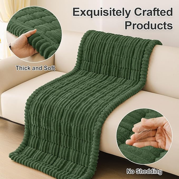 hyha Couch Covers for Dogs Washable, Non Slip Plush Dog Sofa Protectors - Image 8