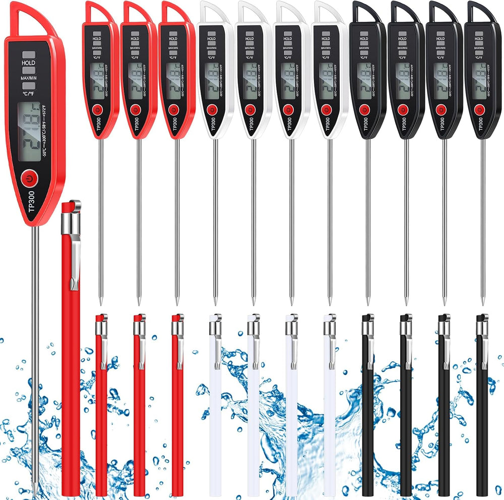 Copkim 12 Set Waterproof Food Thermometer