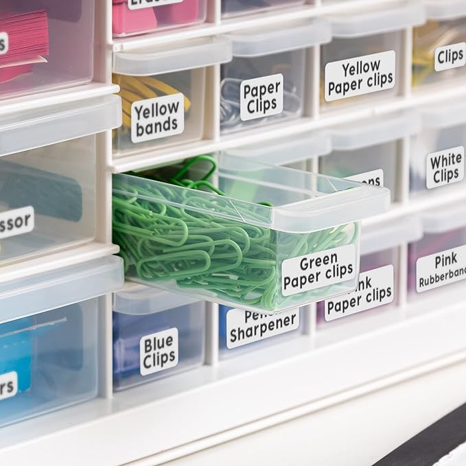 IRIS USA Plastic Storage Drawers, Made in USA, 26-Drawer Organizer Cabinet - Image 6