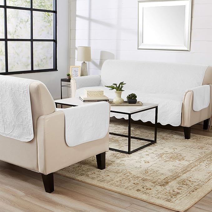 Great Bay Home Reversible Recliner Cover - Image 5