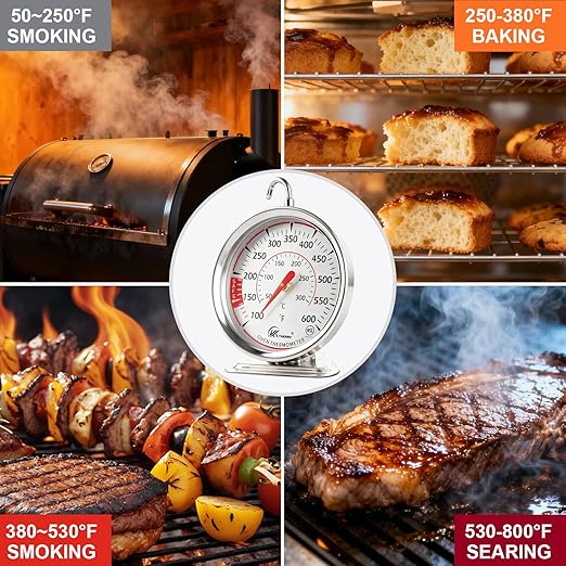 Oven Thermometer 2.4 Inch Oven Temperature Gauge - Image 3