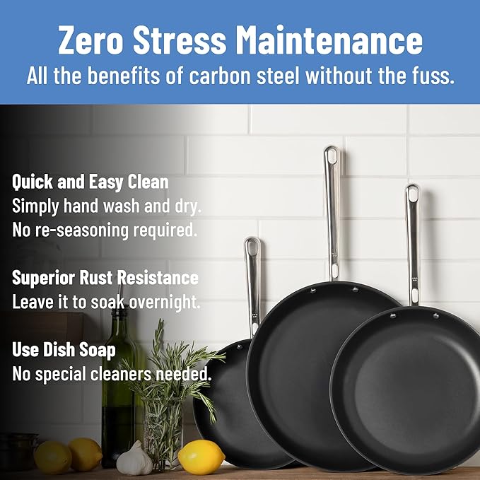Misen Carbon Nonstick™ Skillet - Image 6