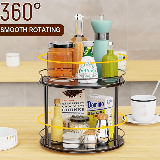 Lazy Susan Organizer 2 Tier
