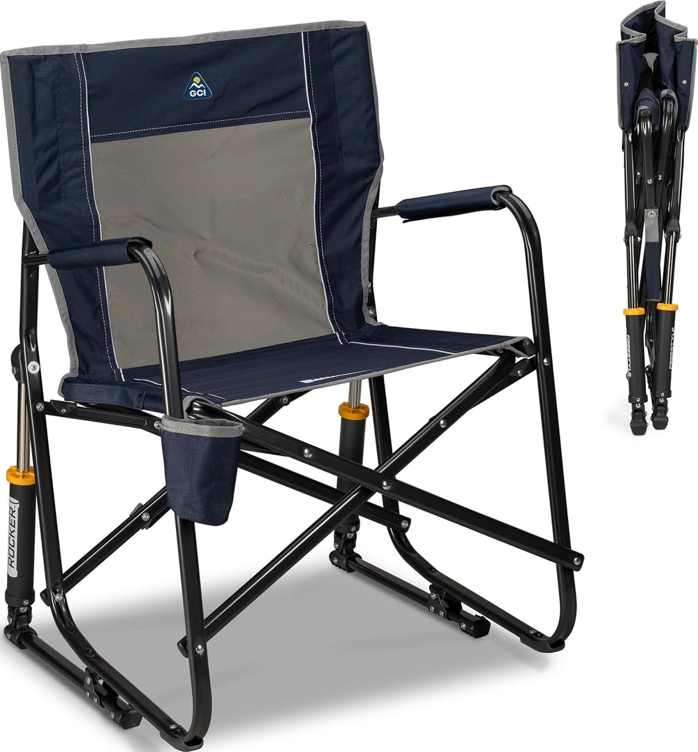 GCI OUTDOOR Freestyle Rocker Camping Chair | Portable Folding Rocking Chair w...