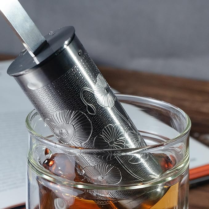 Tea Infuser Spoon For Loose Leaf Tea Stainless Steel Popsicle Tea Stick Tea - Image 7