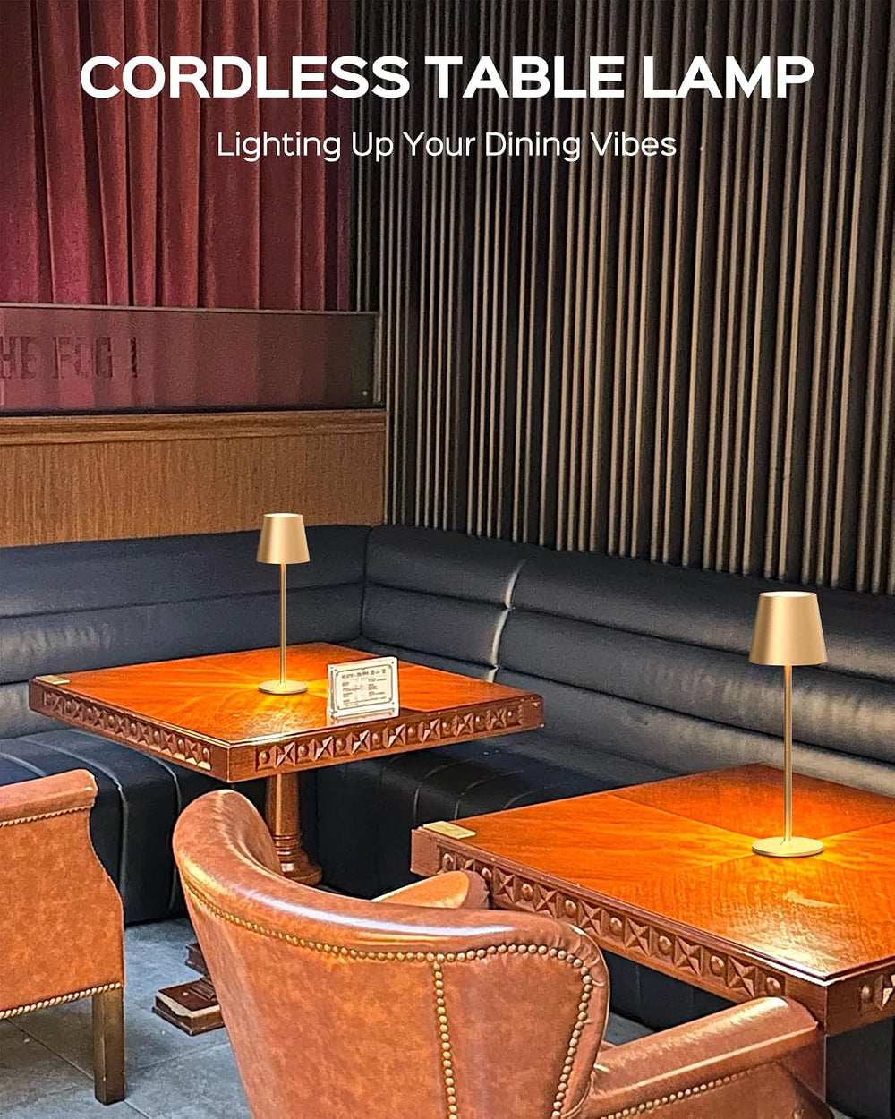 JACKYLED Cordless Lamps, 3 Height, 3 Colors Smooth Dimming, 5000 Capacity