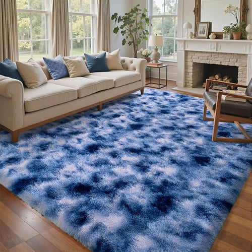 6x9 Ft Large Shag Rugs for Living Room Decor, Ultra Soft Fluffy Furry Area Rugs by Cuzwlovita