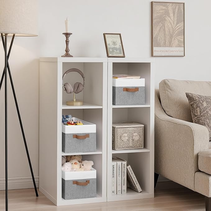 StorageWorks Fabric Shelf Baskets, Closet Organizers and Storage Basket - Image 2