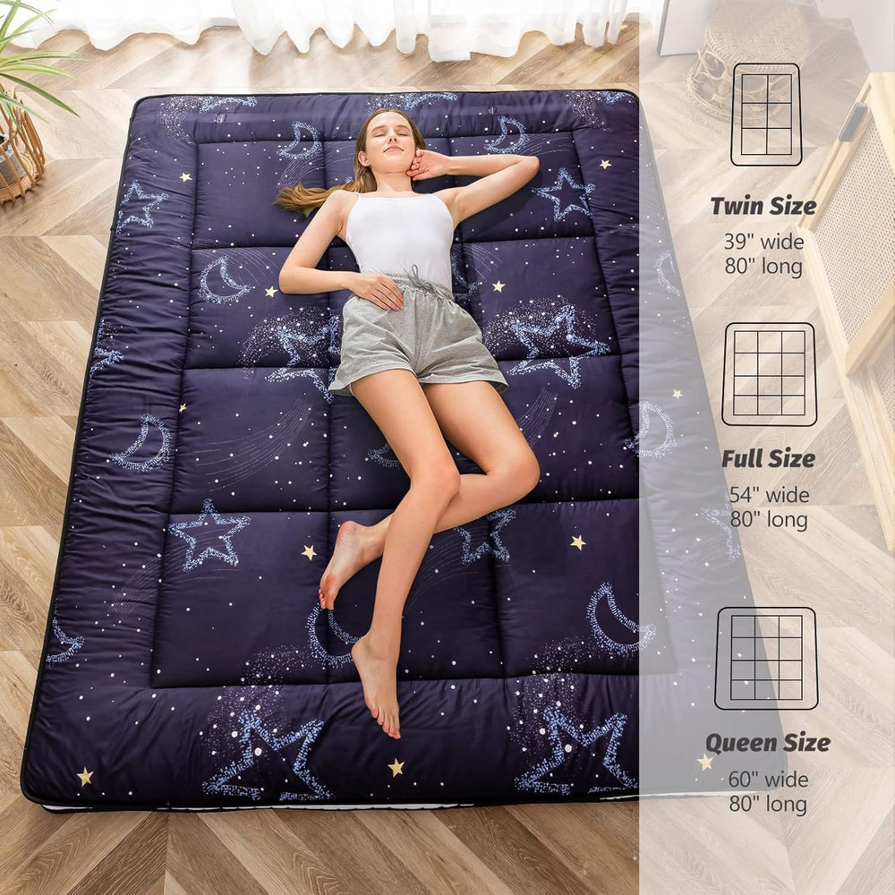 MAXYOYO Futon Mattress, Japanese Floor Mattress Folding Sleeping Pad