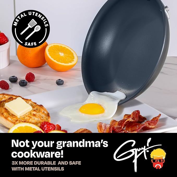 Guy Fieri's Flavortown Laser Titanium 12 Piece Set - Image 5