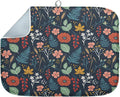 Sanwarm Absorbent Dish Drying Mat, All Lace Colorful Flowers Ornaments by SanwarmHomeDecor