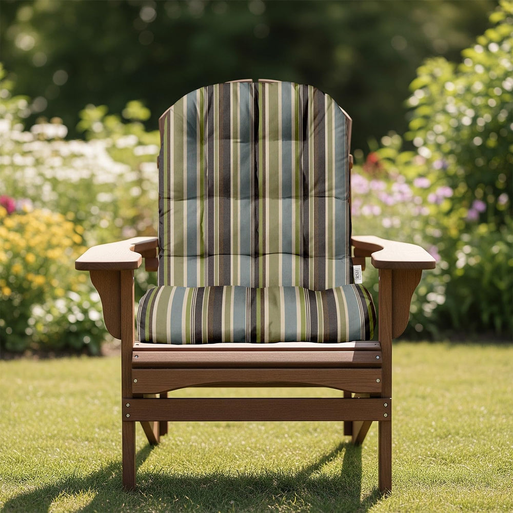 RSH DECOR: Sunbrella Tufted Adirondack Chair Cushion | 42.5” x 21” | Sunbrell...