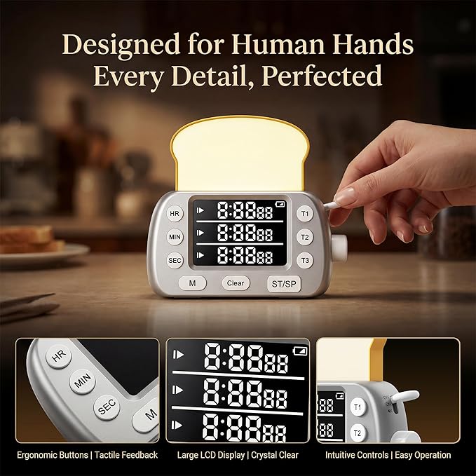 Digital Kitchen Timer for Cooking - Image 8