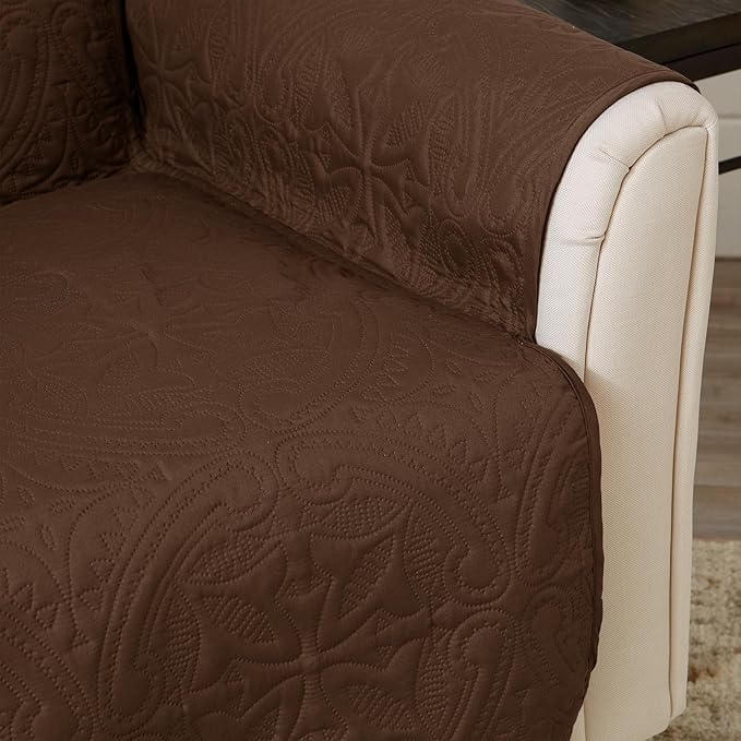 Great Bay Home Reversible Sofa Cover - Image 4