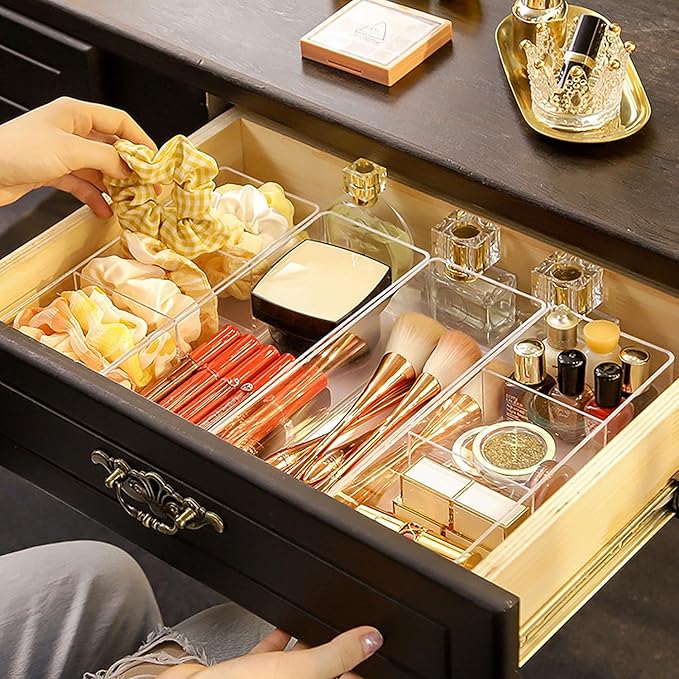 JessLab Acrylic Organizers, Bathroom Organizer - Image 6