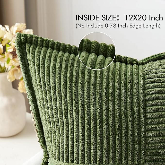 MIULEE Spring Decorative Lumbar Throw Pillow Covers - Image 2