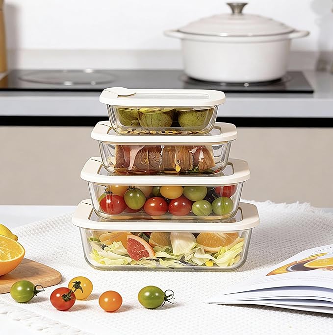 Urban Green Glass Food Storage Containers - Image 2