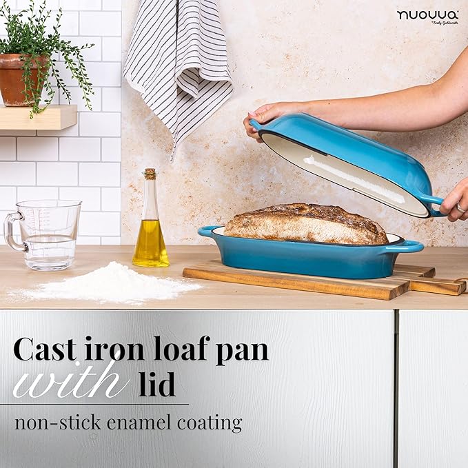 Enamelled Cast Iron Bread Loaf Pot – Dutch Oven