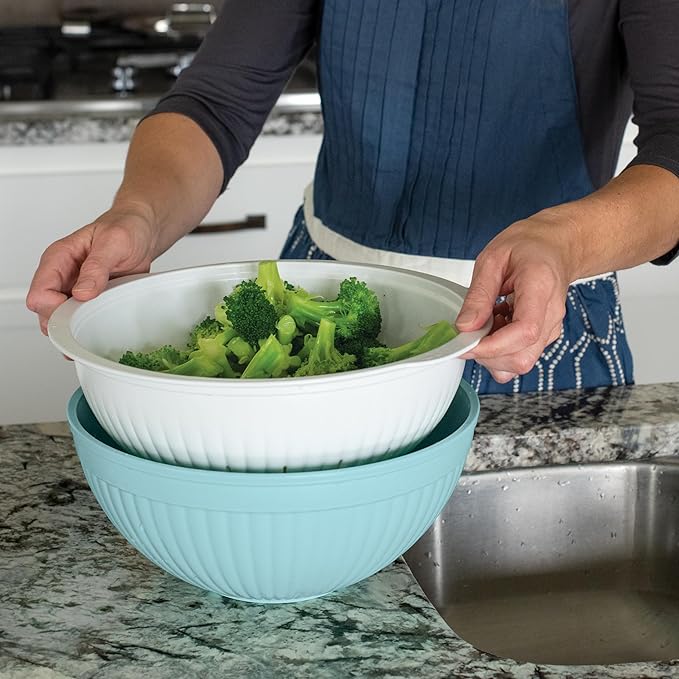 Nordic Ware 2-in-1 Colander Bowl Set - Image 4