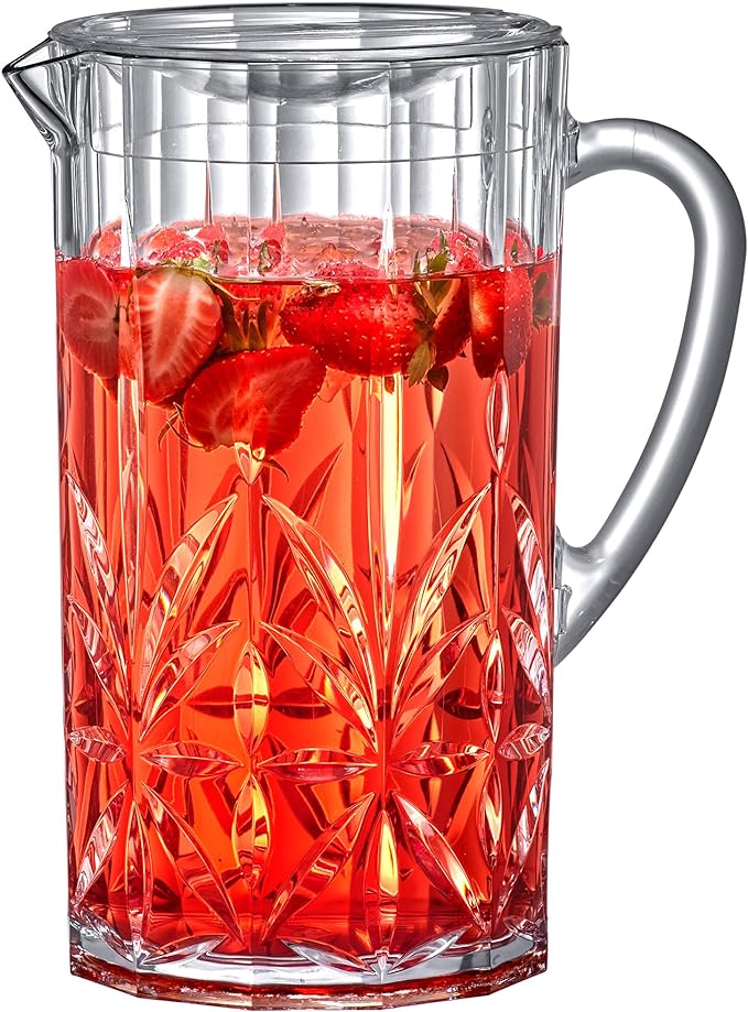 Amazing Abby - Stately - Acrylic Pitcher, Fridge Jug, Shatter-Proof, and More by AmazingAbby