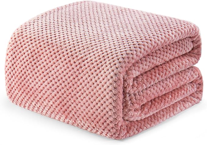 Exclusivo Mezcla Fleece Bed Blanket King Size, Super Soft and Warm Blankets by ExclusivoMezcla