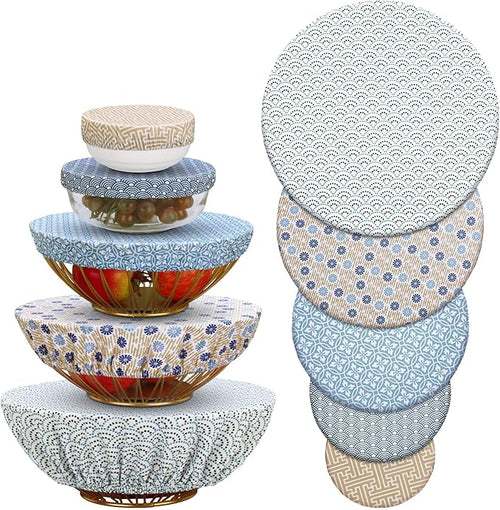 10 Pack Cloth Bowl Covers for Bread Rising by CHENGU