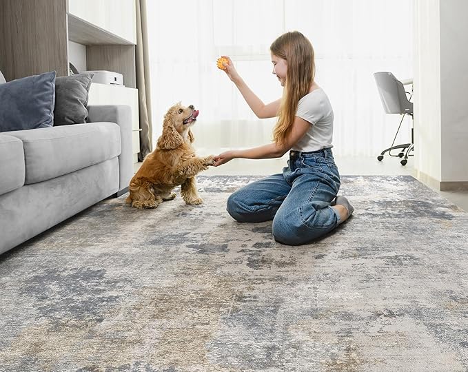 UERMEI 7x9 Area Rug Living Room Rugs - Image 7