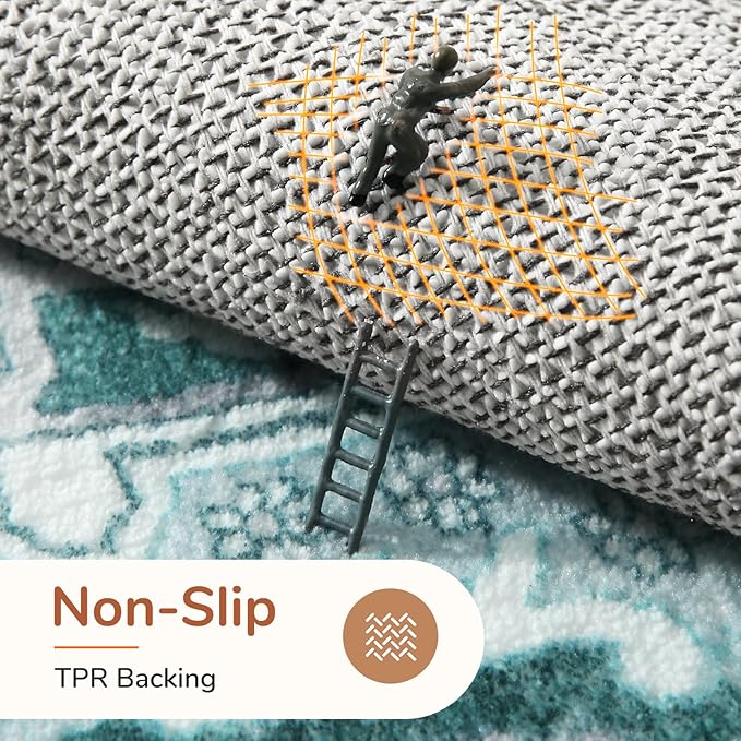 OPPODREAM Soft Area Rugs 3x5, Washable Rugs - Image 4