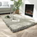 Ashler Faux Fox Fur Rug, 3x5 Rectangle Rug, Ultra Soft Shaggy Area Rugs by AshlerHomeDeco