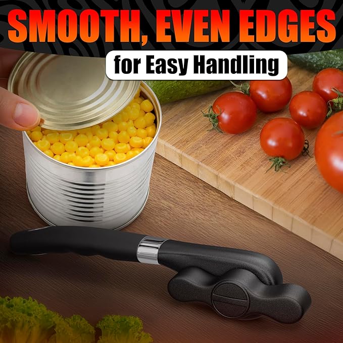 Can Opener Smooth Edge Side Cut – Stainless Steel Manual Can Opener - Image 8