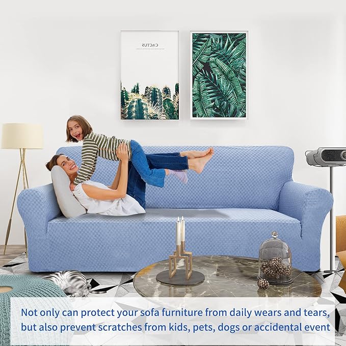 ZNSAYOTX 1 Piece Jacquard Couch Covers - Image 2