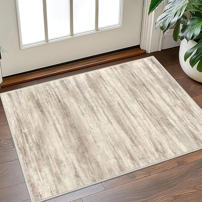 KOZYFLY Modern Abstract Rugs for Entryway 2x3, Washable Kitchen Rug Non-Slip - Image 7