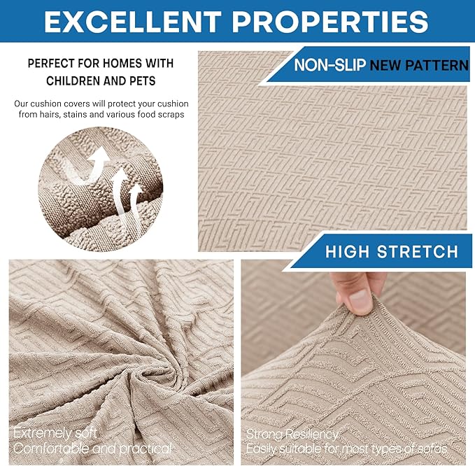 XINEAGE 2026 New 3 Pieces Couch Covers - Image 2
