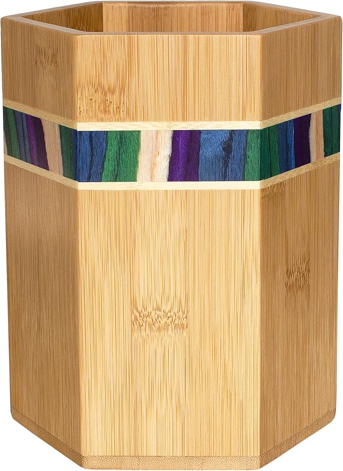 Totally Bamboo Baltique Mumbai Collection Kitchen Utensil Holder, Large Cooking by TotallyBamboo