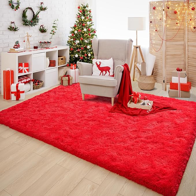 Chicrug Soft Area Rugs for Bedroom Living Room Plush Fluffy Rug 3x5 Feet - Image 5