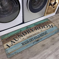 Non Slip Laundry Room Rug - Farmhouse Kitchen Floor Mat -Laundry Room Rug- Runner Decor -Washable Floor Carpet for Washroom Mudroom Kitchen Bathroom Hallway-20 x48