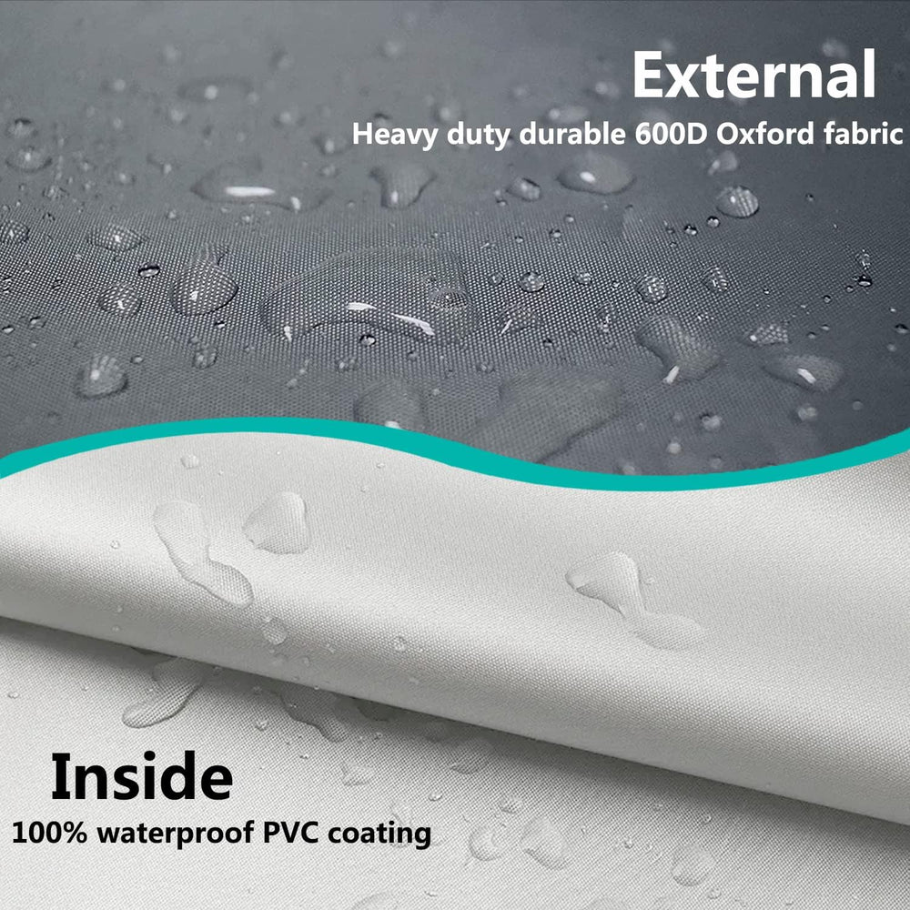 Rollaway Bed Storage Cover,Heavy Duty Waterproof Universal Folding Bed Storag...