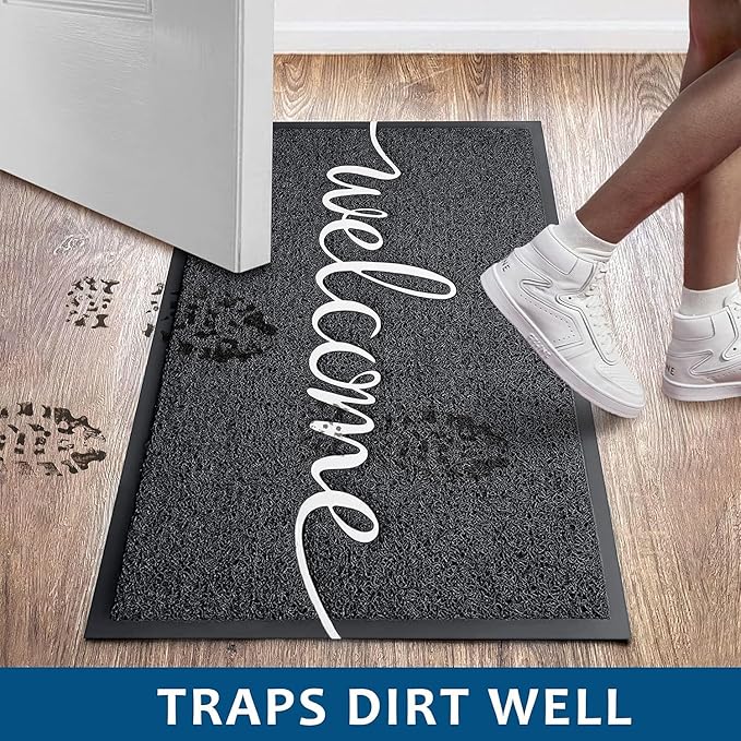 EARTHALL Funny Welcome Mats Outside/Inside 59"x24", Front Door Mat Outdoor - Image 4