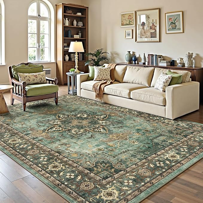Lofus 5x7 Area Rugs for Living Room, Washable Area Rug, Rugs for Bedroom - Image 2