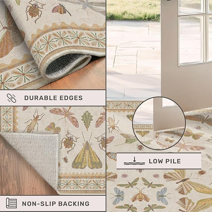 Hazo Haus Boho 2x5 Long Bathroom Rug - Image 5