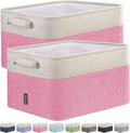 BALEINE 2 Pack Fabric Closet Storage Bins by BALEINE
