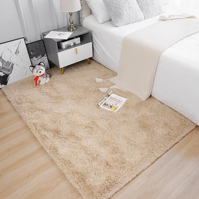 Chicrug Soft Area Rugs for Bedroom Living Room Plush Fluffy Rug 9x12 Feet - Image 8