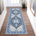 Yamaziot Washable Runner Rug, 2x6 Non-Slip Boho Vintage Hallway Rug Runner by Yamaziot