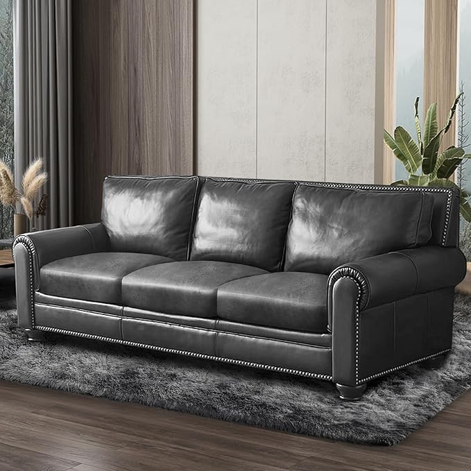 Leather Look Couch Cushion Covers Sofa Seat Slipcovers Sets Couches Furniture - Image 7