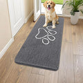 Smiry Dog Door Mat for Muddy Paws, Absorbent Dirt Trapper Non Slip Quick Dry by Smiry